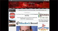 Desktop Screenshot of decaturblaze.com